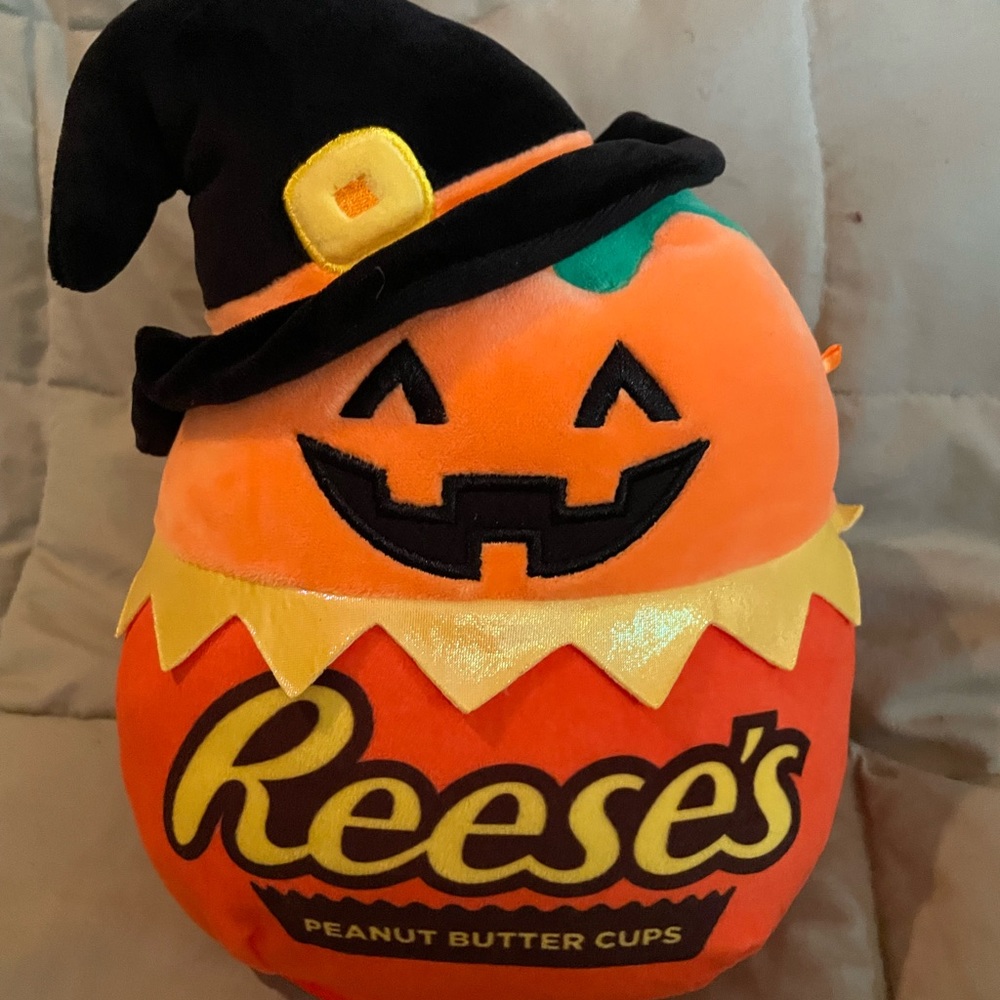 8” Reese’s Pumpkin Witch Squishmallow!